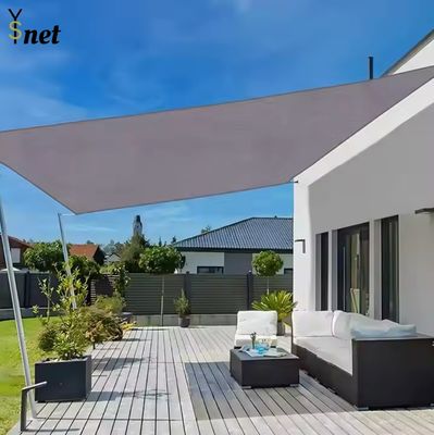 Triangle Shade Sail Net Anti UV Sun Shade For Car Parking And Balcony