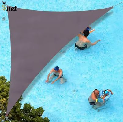 Triangle Shade Sail Net Anti UV Sun Shade For Car Parking And Balcony