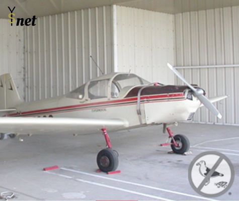 Flame Resistant Bird Proof Net Non Conductive Pigeon Safety Nets 1-1/8"