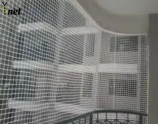UV Stabilized Agricultural Bird Netting Customized Bird Control Netting White
