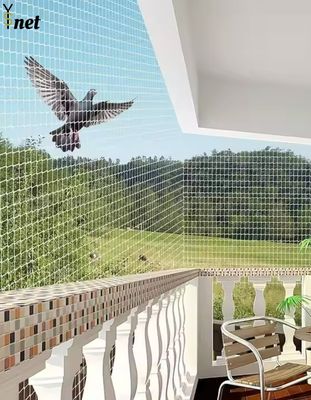 UV Stabilized Agricultural Bird Netting Customized Bird Control Netting White