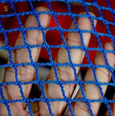 Soccer Sports Net Color Flat Hanging Anti Falling Safety Net Construction Nylon Knotless Safety Balcony Net