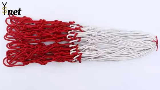 Custom Basketball Net Source Factory Wholesale Price PP PET 16 Strands of Braided Rope Basketball Net