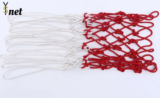 Custom Basketball Net Source Factory Wholesale Price PP PET 16 Strands of Braided Rope Basketball Net