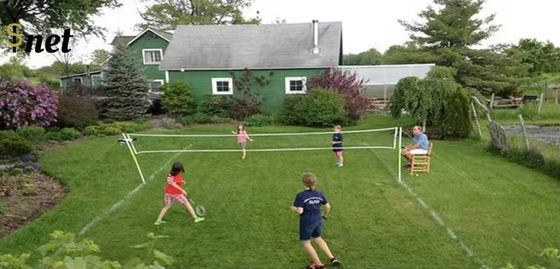 Factory Custom With Wire Rope Four Bread Edge Outdoor Badminton Net Price of Badminton Net