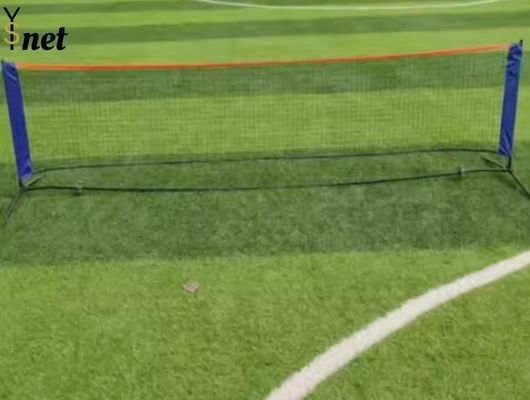 Black Tennis Practice Net Durable Outdoor Badminton Nets 4.5*4.5cm