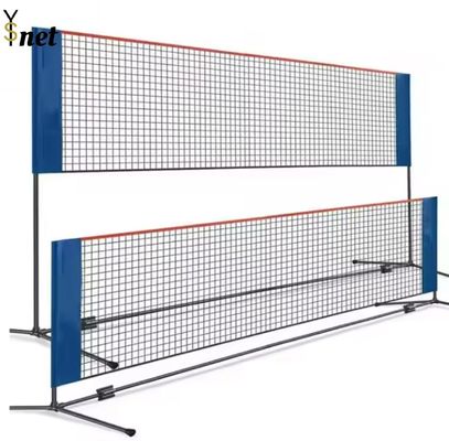 12.8*1.07m Portable Practice Net PE Tennis Training Nets Black