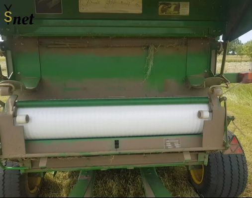 UV Resistant Plastic Bale Wrap Anti Aging Silage Bale Wrap 2000m 3000m 3400m