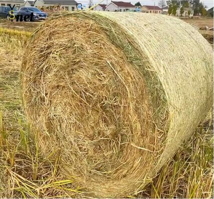 1.23x3000m Hay Bale Net Wrap Customized Net Wrap For Hay Baler