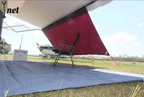 3x8m Plastic Camping Mat Knitted Caravan Outdoor Carpet Customized