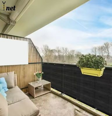UV Resistant Balcony Safety Net Customized Privacy Mesh For Balcony