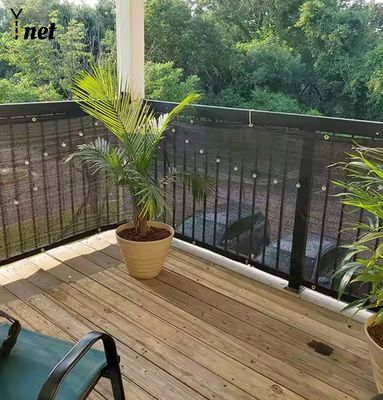 UV Resistant Balcony Safety Net Customized Privacy Mesh For Balcony