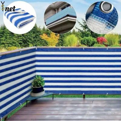 Commercial Balcony Fence Cover Anti Dust Balcony Privacy Fence 100GSM - 200GSM