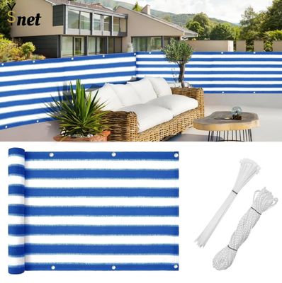 Commercial Balcony Fence Cover Anti Dust Balcony Privacy Fence 100GSM - 200GSM