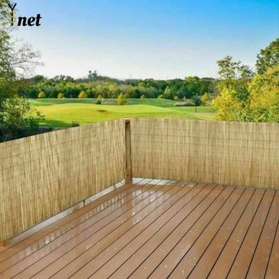 Outdoor Reed Fence Panels Acrylic Reed Fence Screening Customized