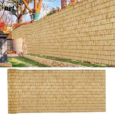 Outdoor Reed Fence Panels Acrylic Reed Fence Screening Customized