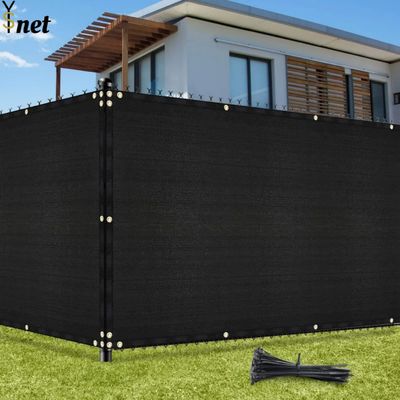 6ftx50ft Outdoor Mesh Privacy Screen Black Mesh For Backyard