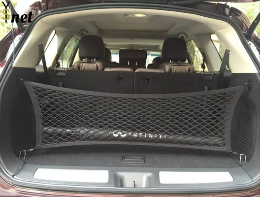 80x30cm Heavy Duty Cargo Tailgate Net Black Truck Tailgate Net Customized