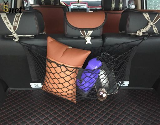 Customized Trunk Cargo Net 85*23 cm Trunk Storage Net Black Anti Corrosion