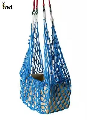 Blue Lifting Cargo Net Customized Lifting Safety Net Industrial