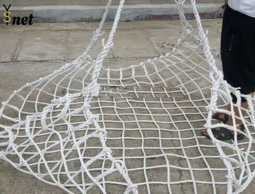 Blue Lifting Cargo Net Customized Lifting Safety Net Industrial