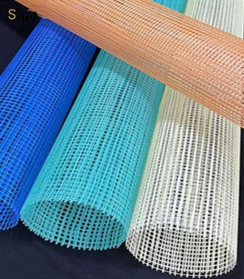 Manufacturers Fireproof High Strength Alkaline Resistant Roofing Polymer Coated Fiberglass Mesh